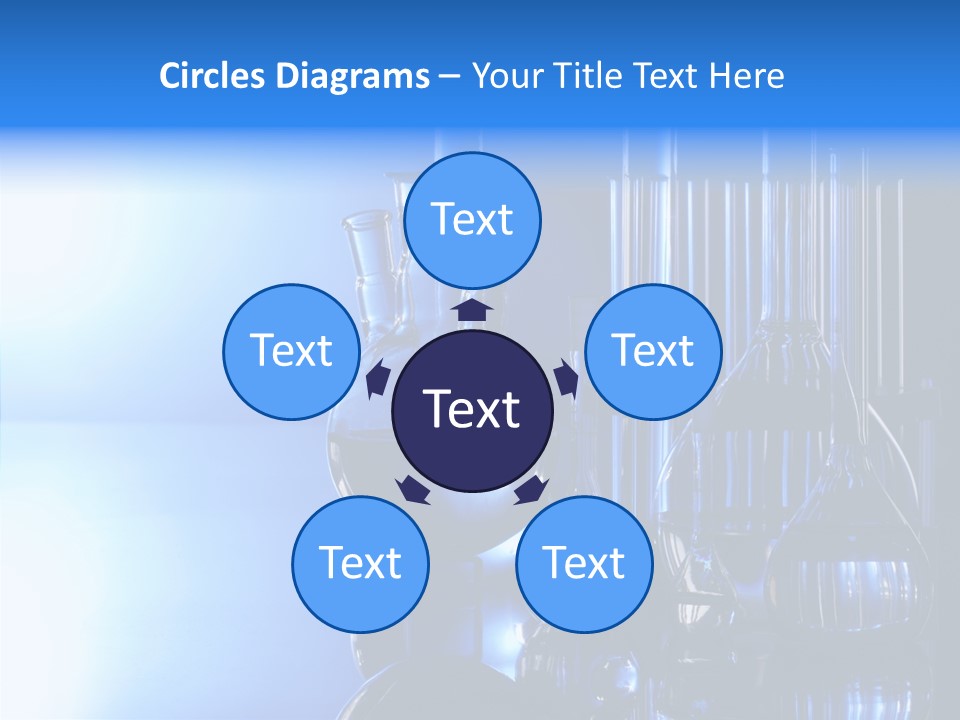 Instrument Equipment Blue PowerPoint Template