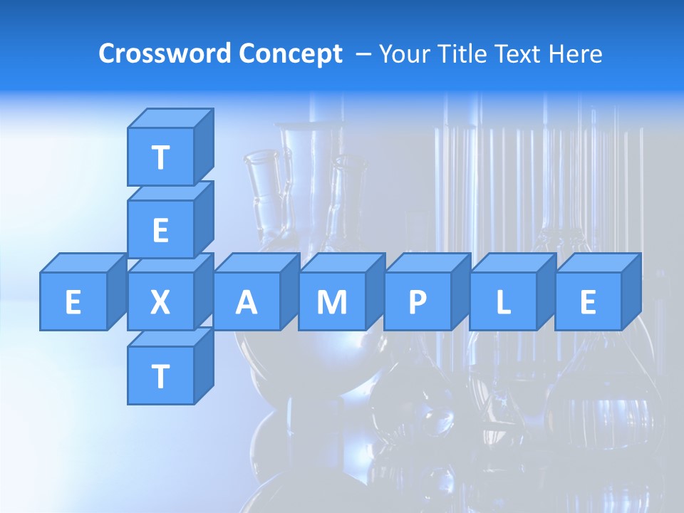 Instrument Equipment Blue PowerPoint Template