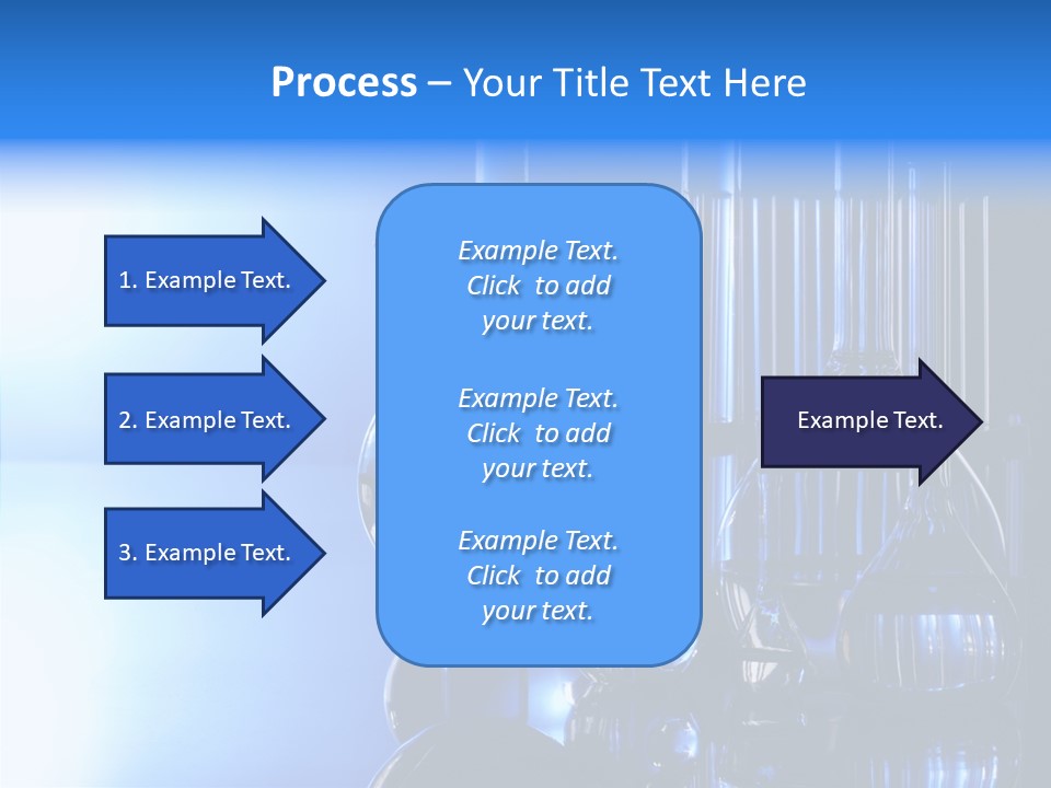 Instrument Equipment Blue PowerPoint Template