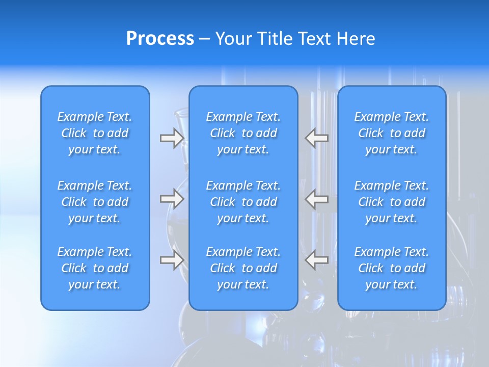 Instrument Equipment Blue PowerPoint Template