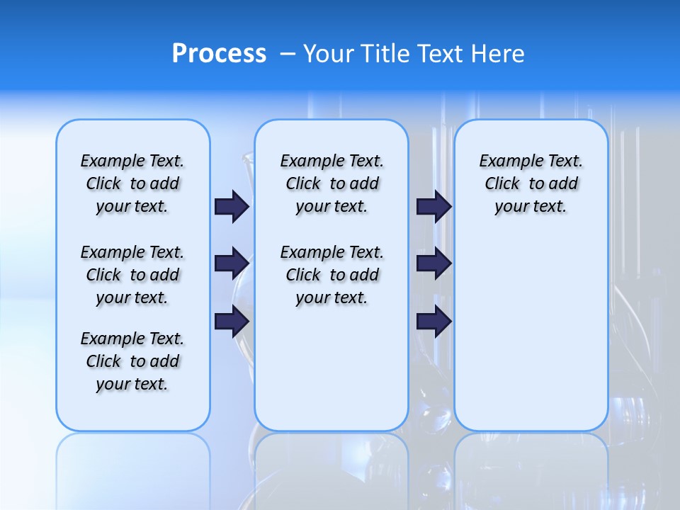 Instrument Equipment Blue PowerPoint Template
