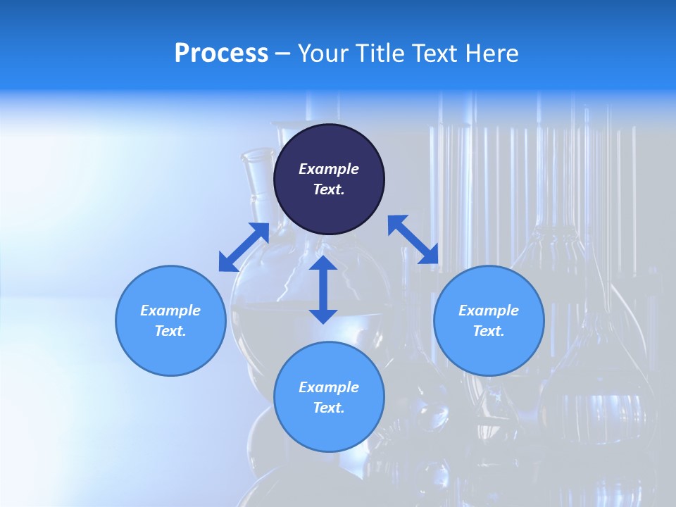Instrument Equipment Blue PowerPoint Template