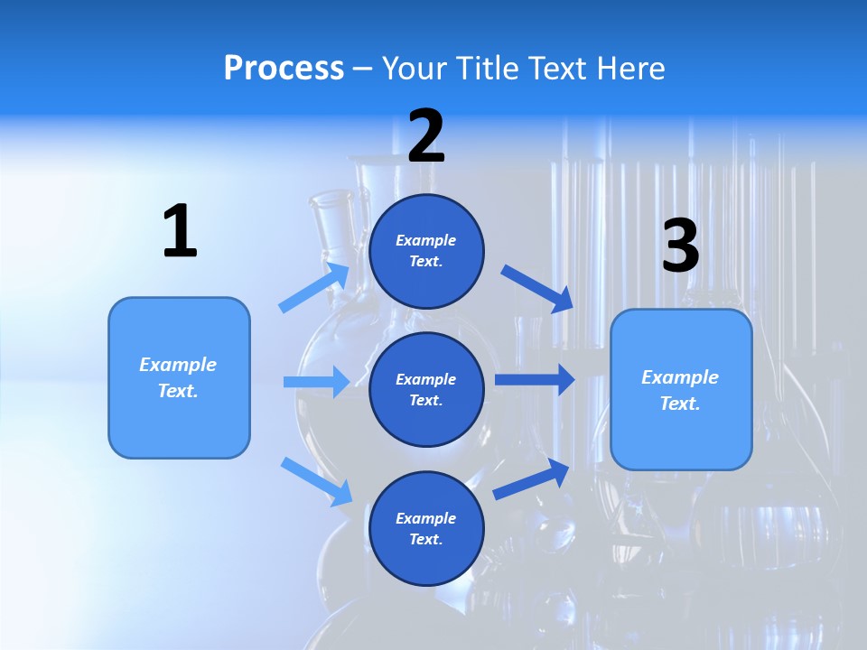 Instrument Equipment Blue PowerPoint Template