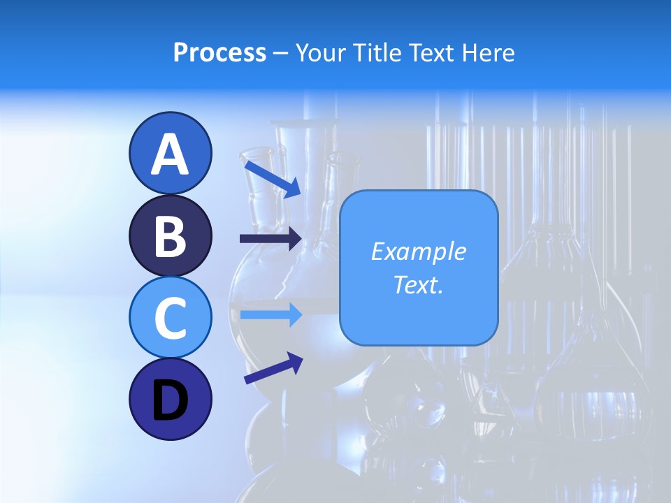 Instrument Equipment Blue PowerPoint Template