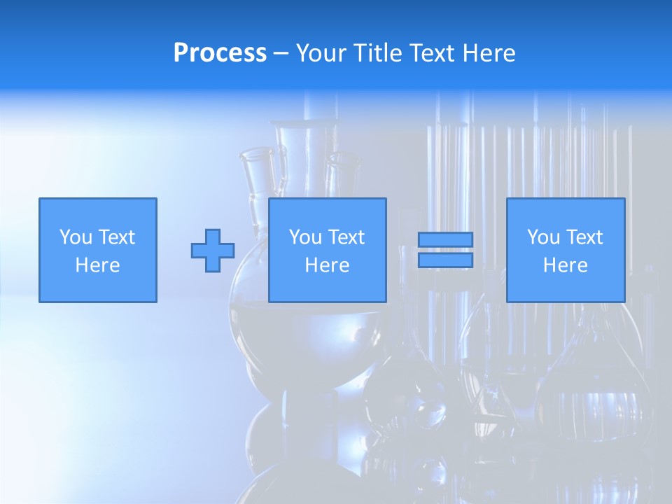 Instrument Equipment Blue PowerPoint Template