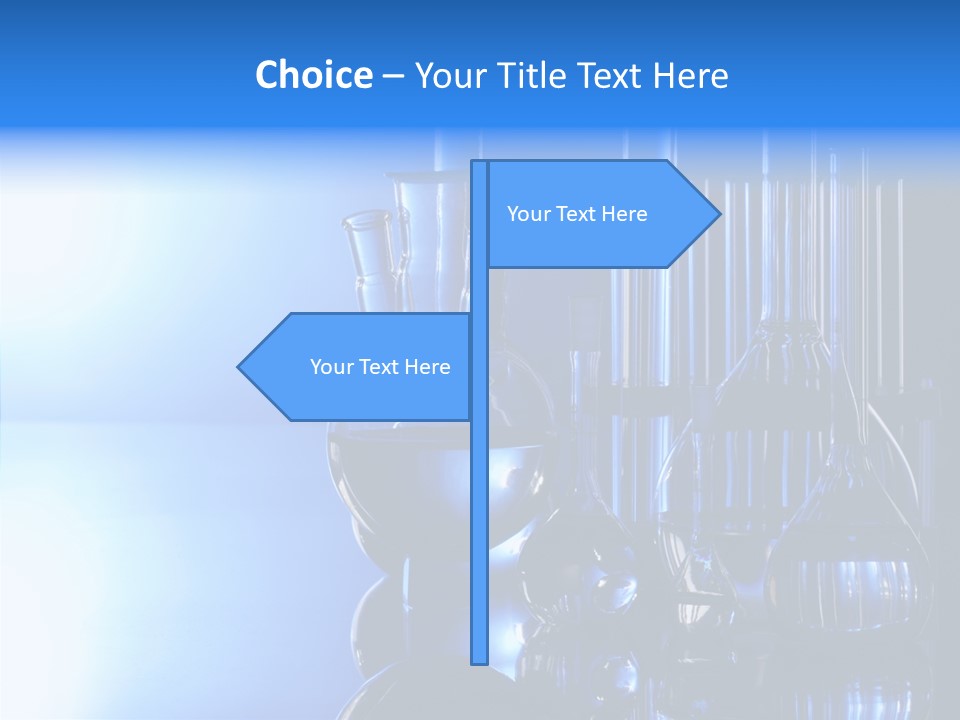 Instrument Equipment Blue PowerPoint Template