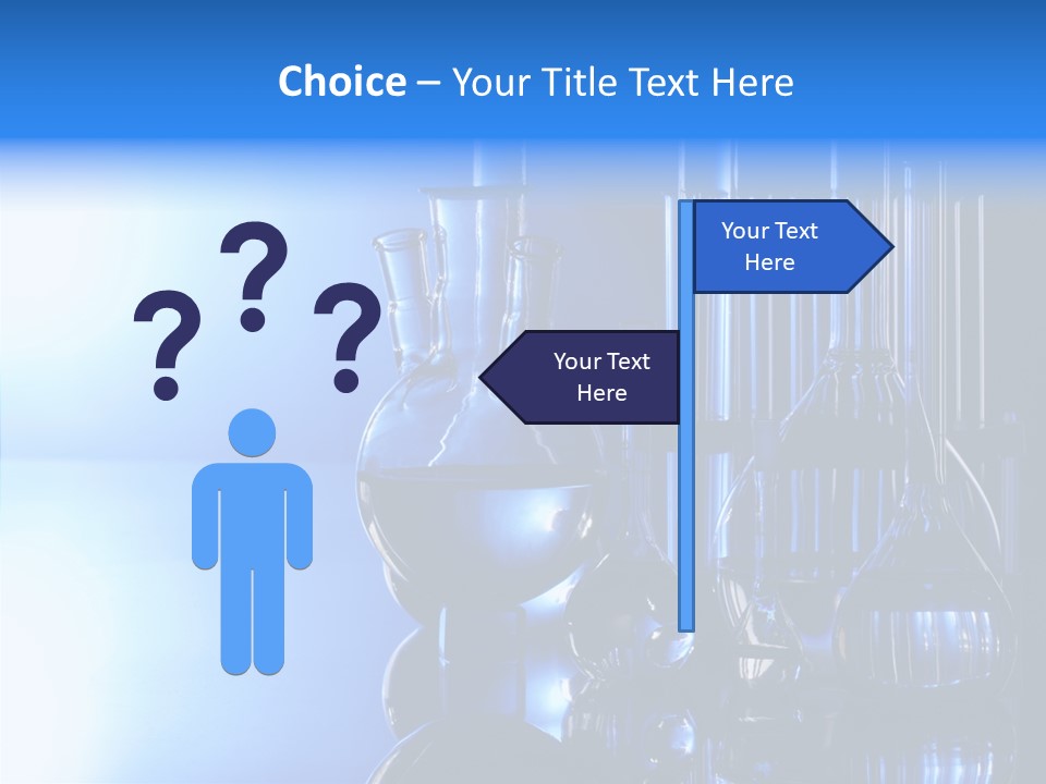 Instrument Equipment Blue PowerPoint Template