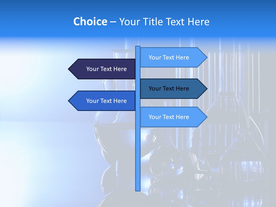 Instrument Equipment Blue PowerPoint Template