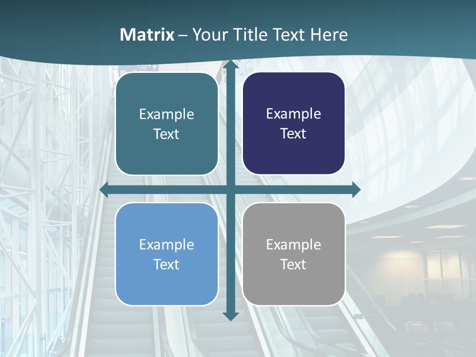 Glass Business Interior PowerPoint Template