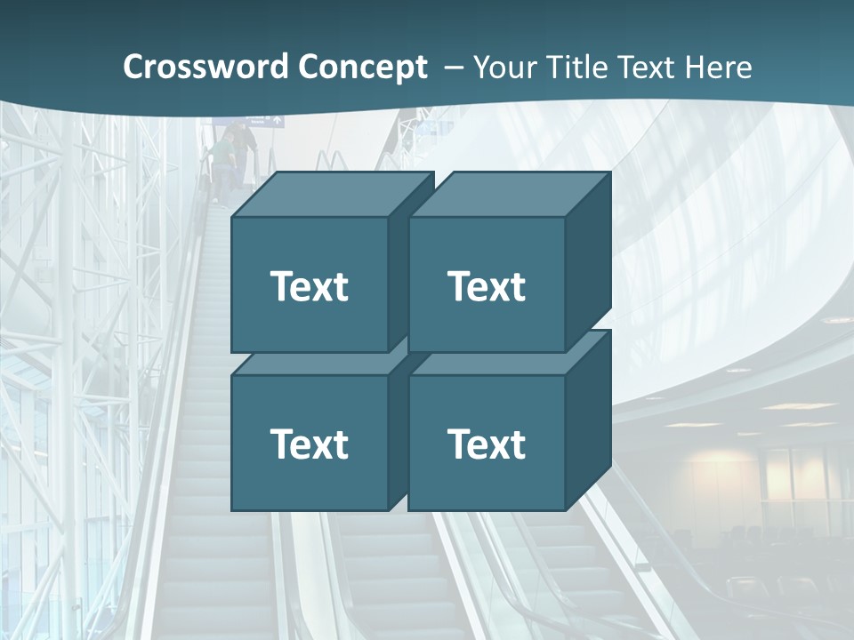 Glass Business Interior PowerPoint Template