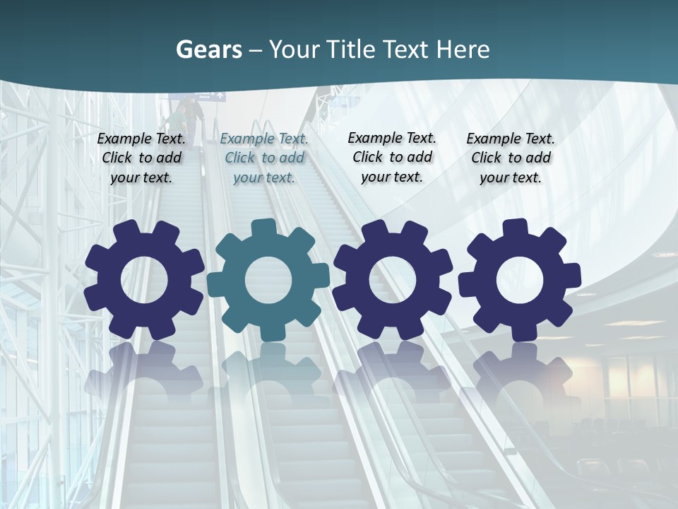 Glass Business Interior PowerPoint Template