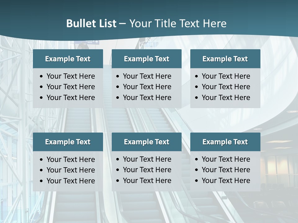 Glass Business Interior PowerPoint Template