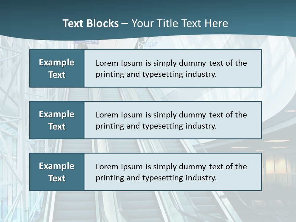 Glass Business Interior PowerPoint Template