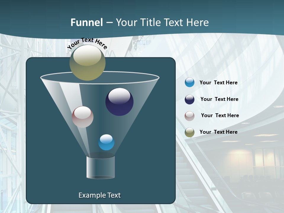 Glass Business Interior PowerPoint Template