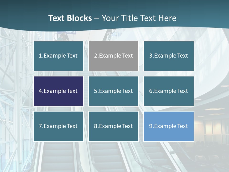Glass Business Interior PowerPoint Template
