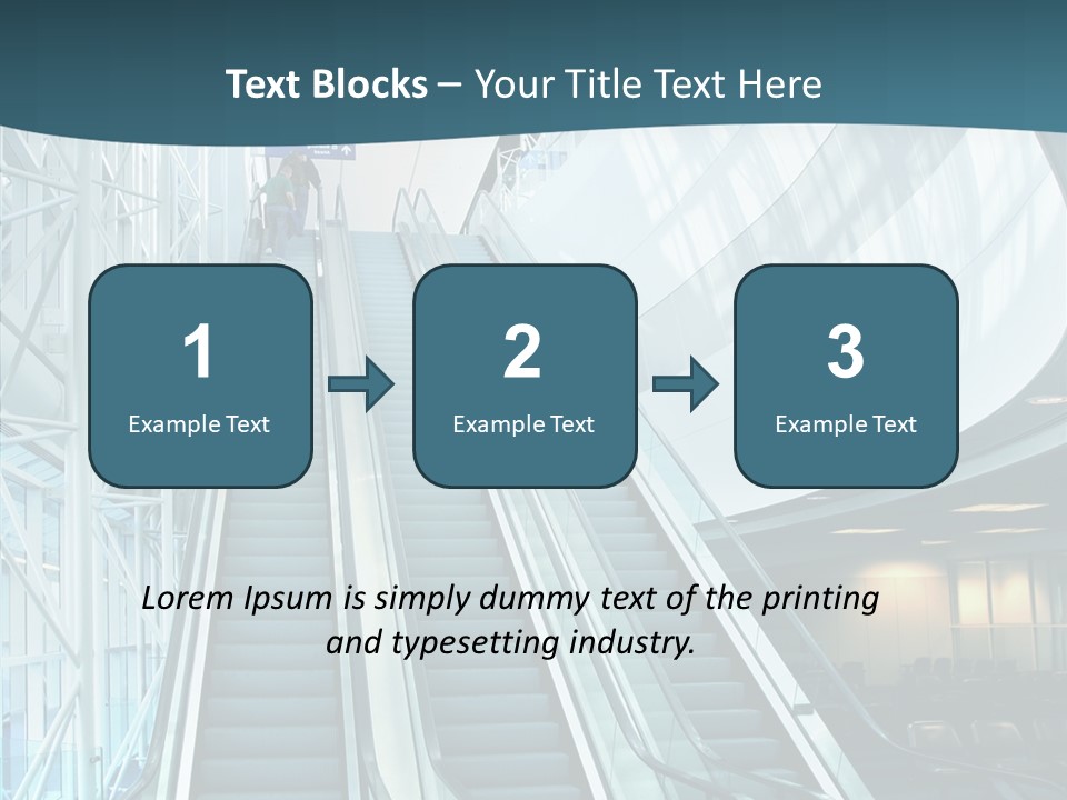 Glass Business Interior PowerPoint Template