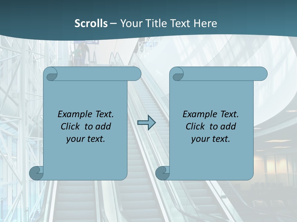 Glass Business Interior PowerPoint Template