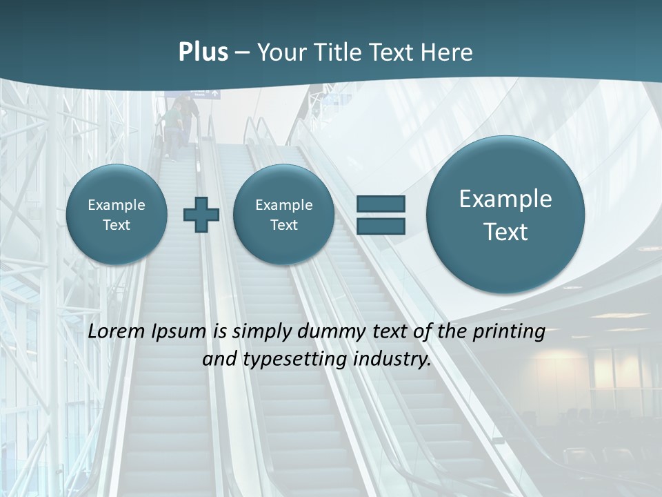 Glass Business Interior PowerPoint Template