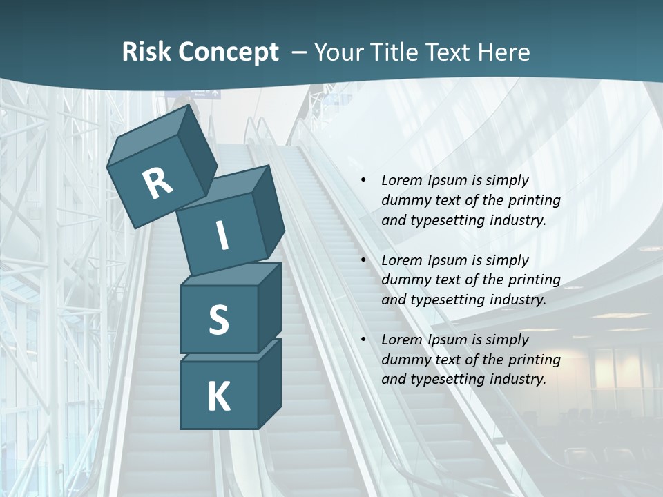 Glass Business Interior PowerPoint Template