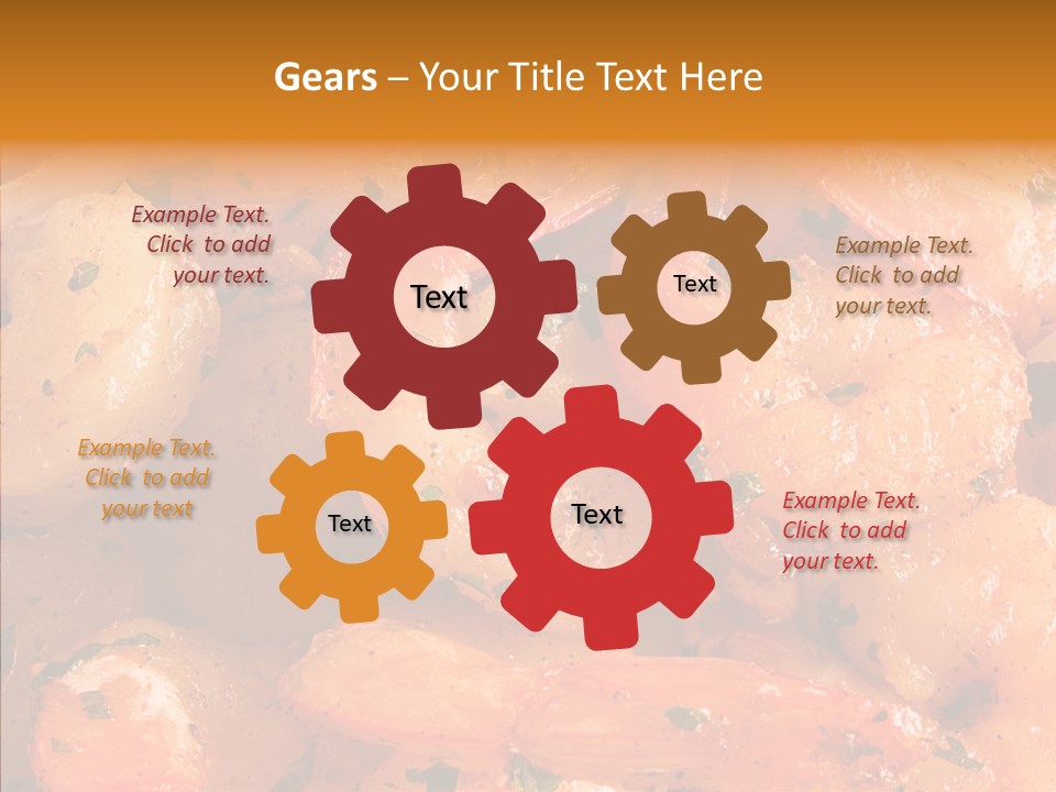 Background Seasoning Photograph PowerPoint Template