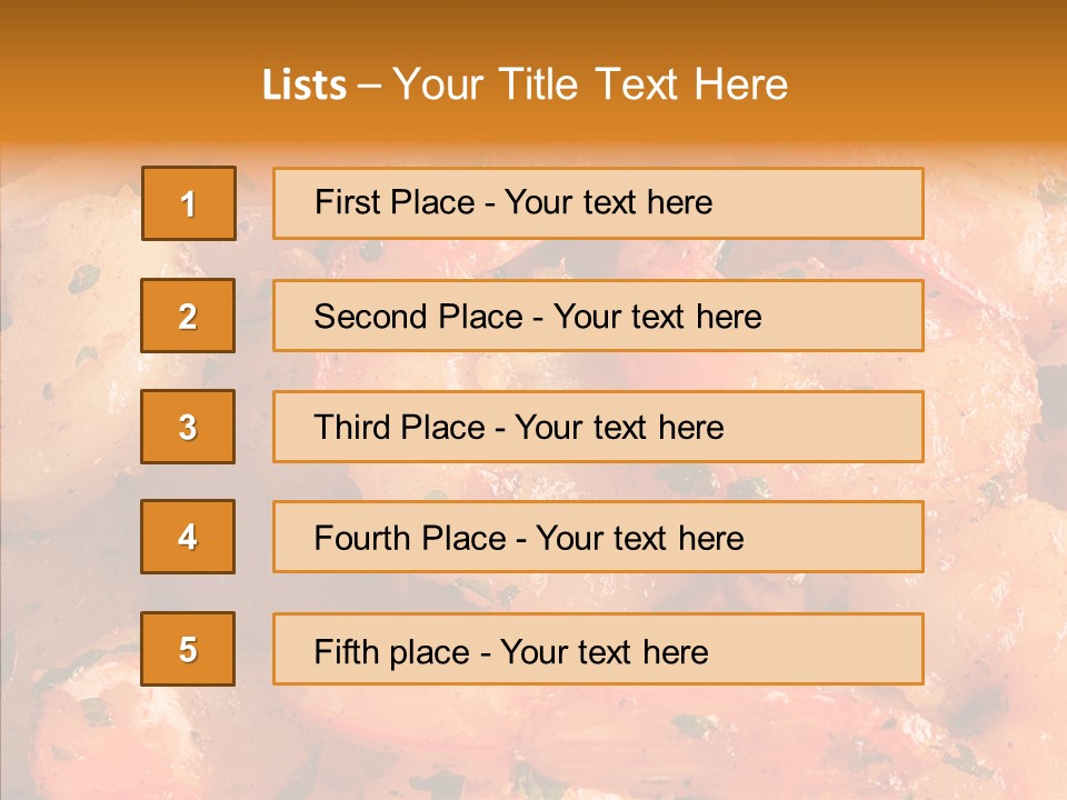 Background Seasoning Photograph PowerPoint Template
