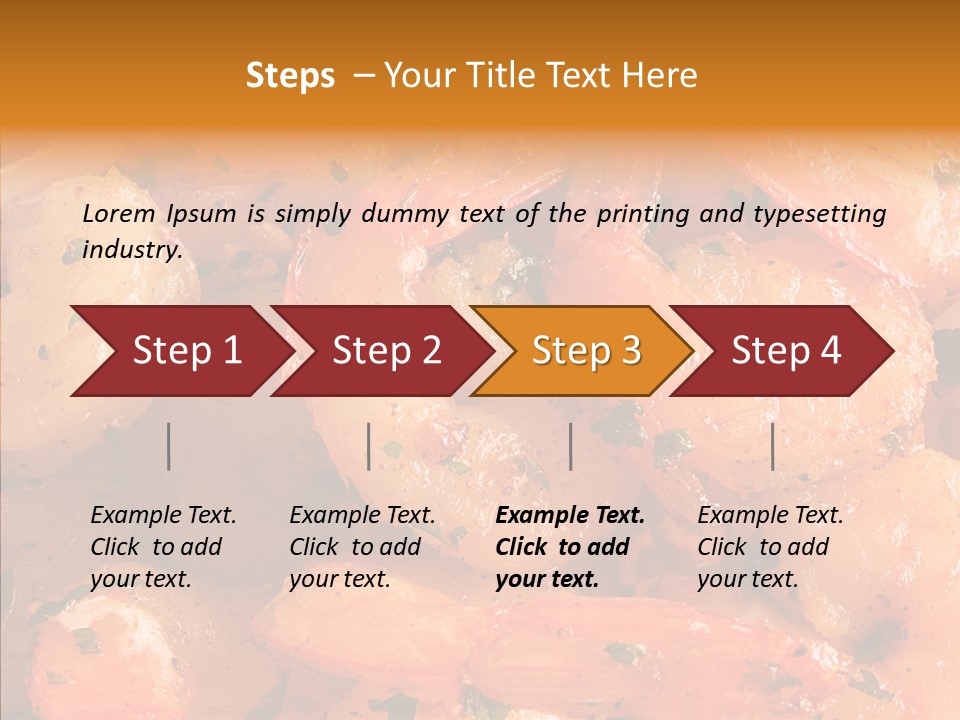 Background Seasoning Photograph PowerPoint Template