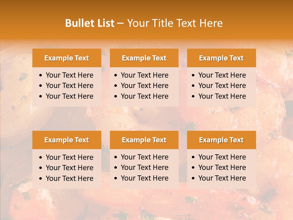 Background Seasoning Photograph PowerPoint Template