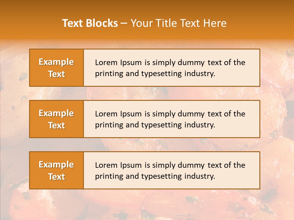 Background Seasoning Photograph PowerPoint Template