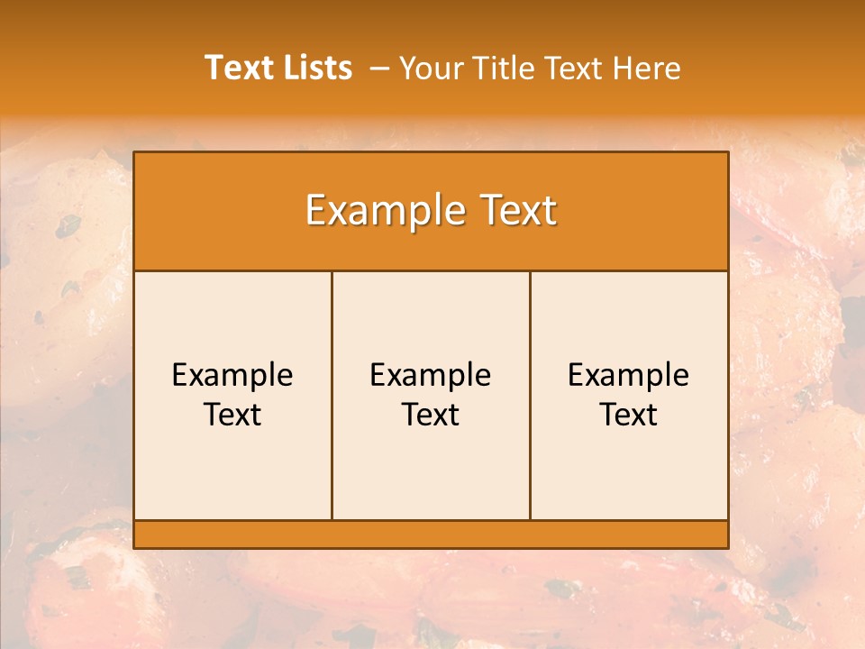 Background Seasoning Photograph PowerPoint Template