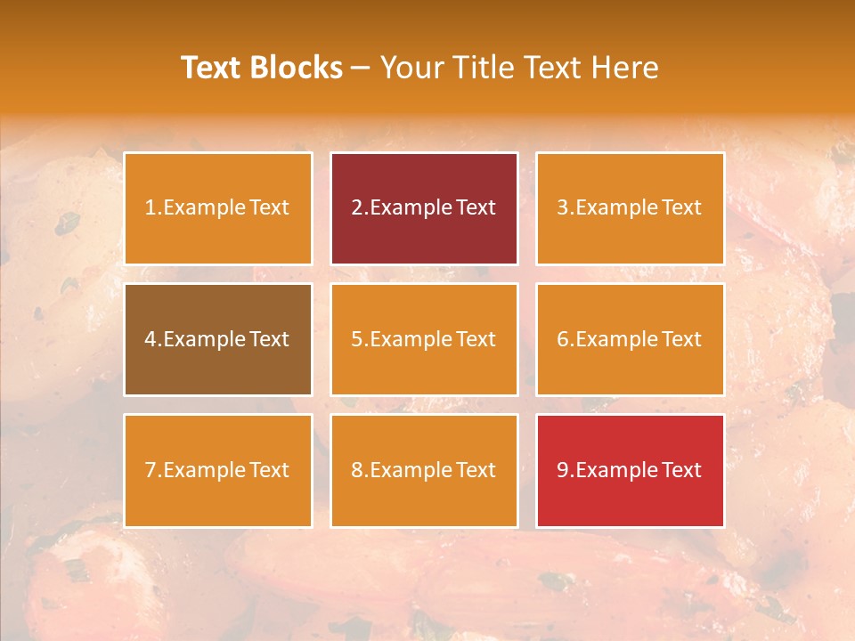 Background Seasoning Photograph PowerPoint Template