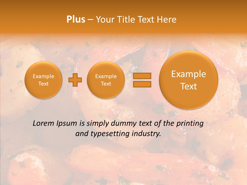 Background Seasoning Photograph PowerPoint Template