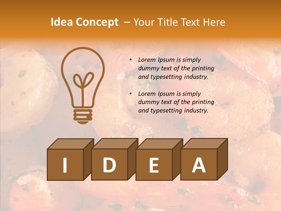 Background Seasoning Photograph PowerPoint Template