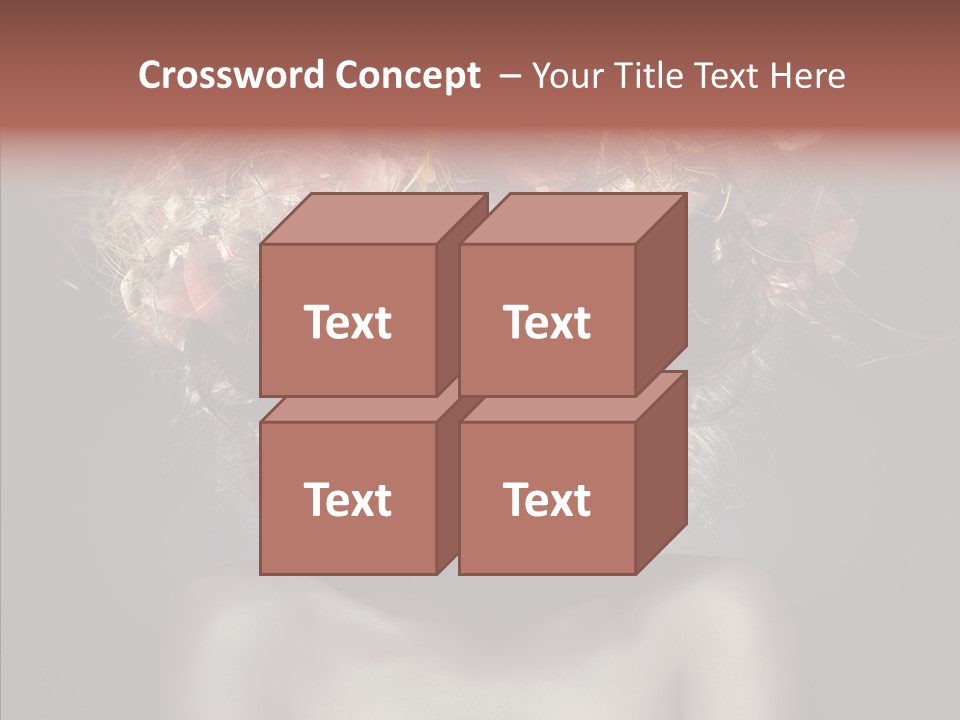 Shadow Hair Studio PowerPoint Template