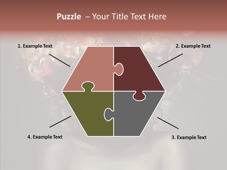 Shadow Hair Studio PowerPoint Template