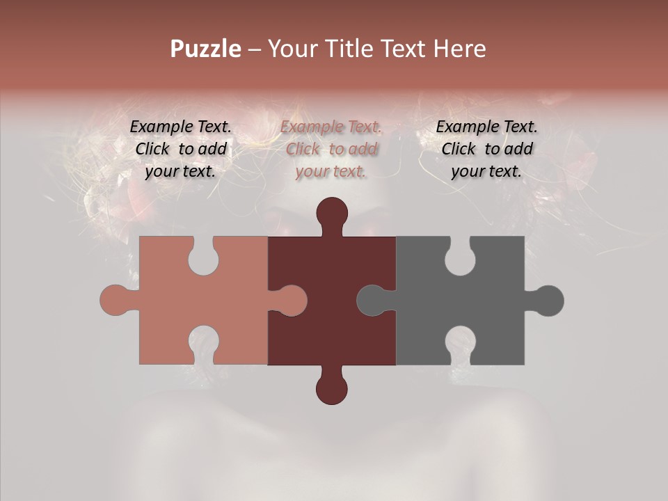 Shadow Hair Studio PowerPoint Template