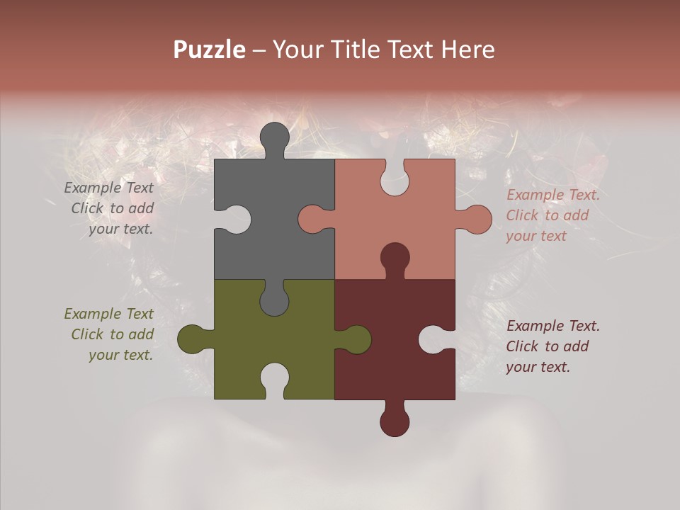 Shadow Hair Studio PowerPoint Template