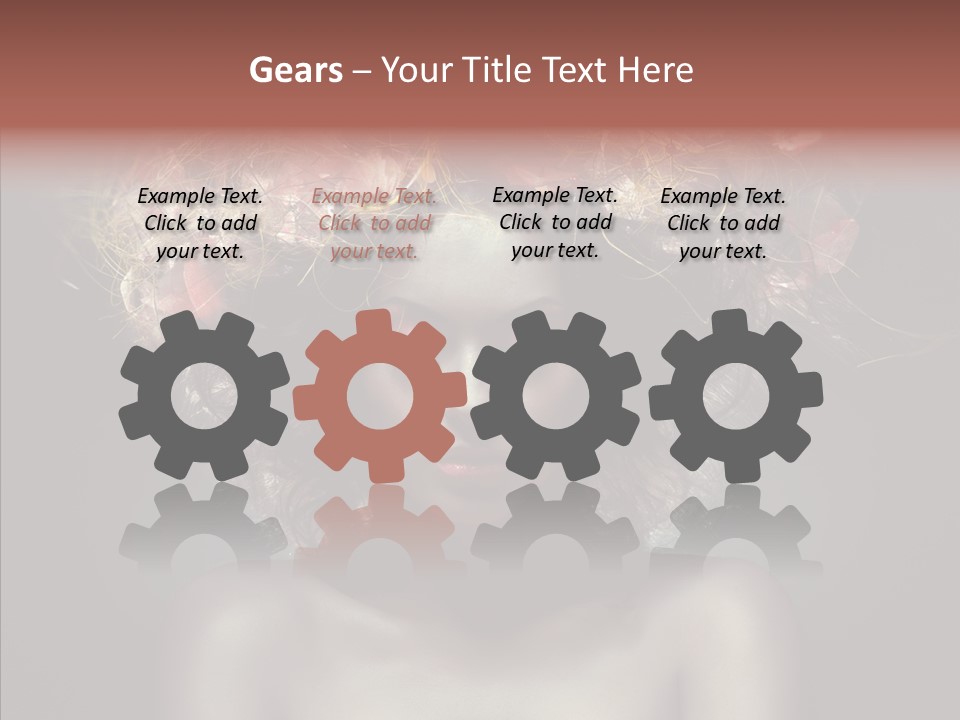 Shadow Hair Studio PowerPoint Template