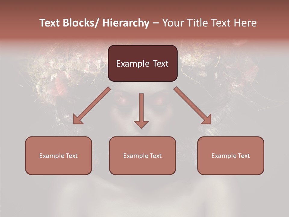 Shadow Hair Studio PowerPoint Template