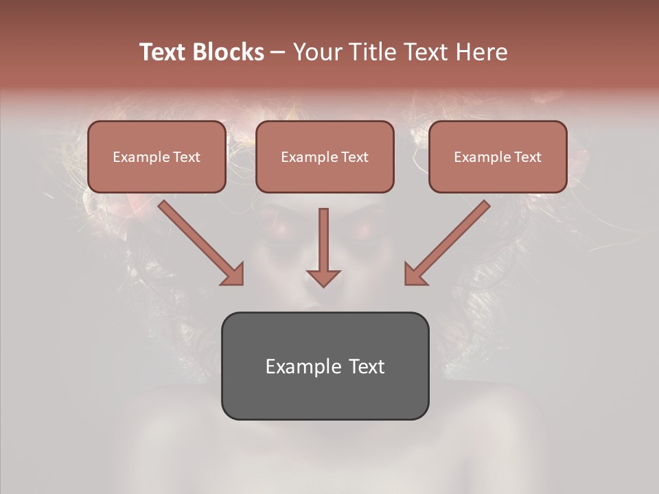 Shadow Hair Studio PowerPoint Template