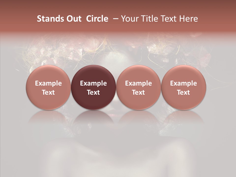 Shadow Hair Studio PowerPoint Template