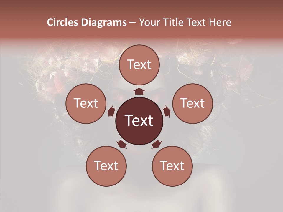 Shadow Hair Studio PowerPoint Template