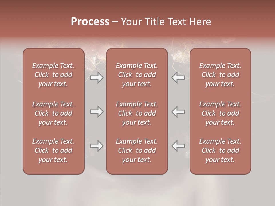 Shadow Hair Studio PowerPoint Template