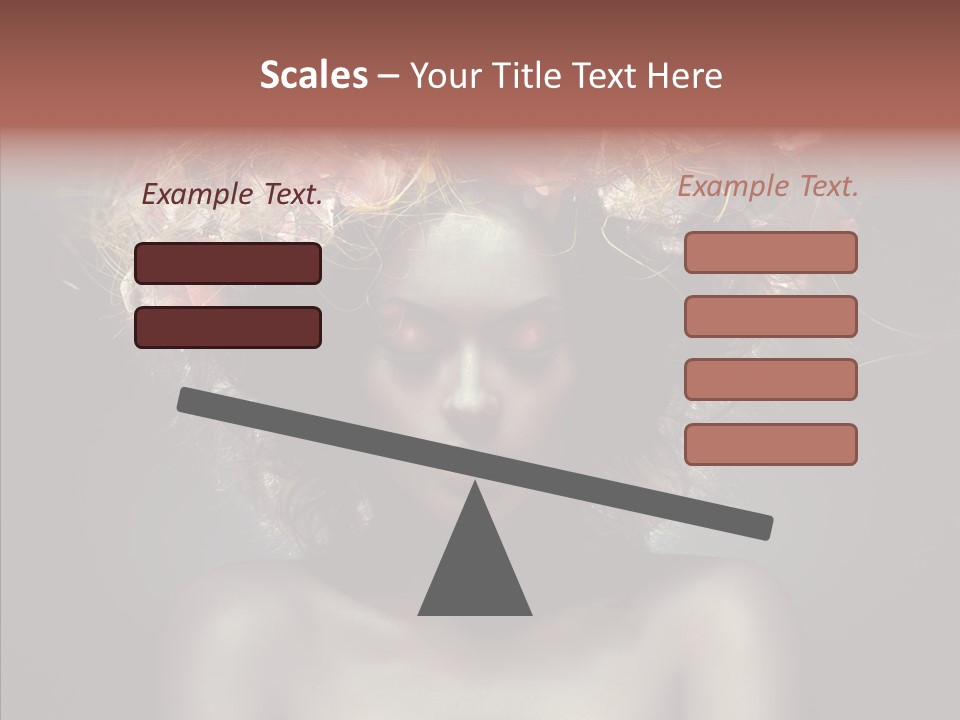 Shadow Hair Studio PowerPoint Template