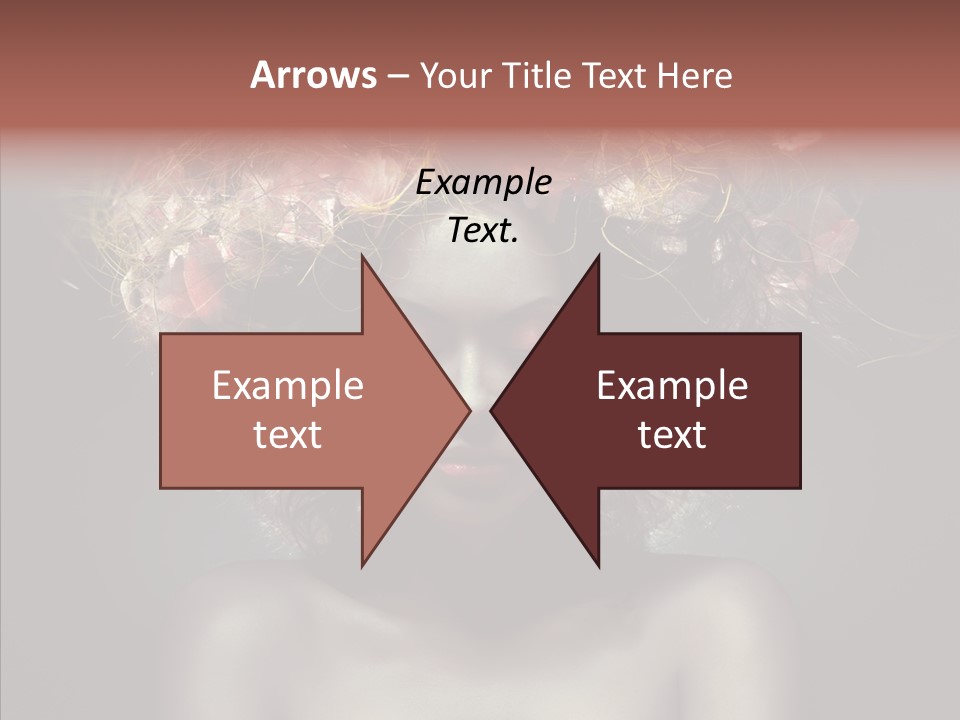 Shadow Hair Studio PowerPoint Template