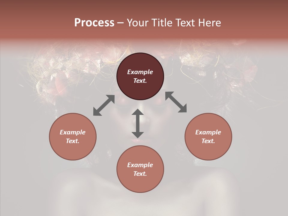 Shadow Hair Studio PowerPoint Template