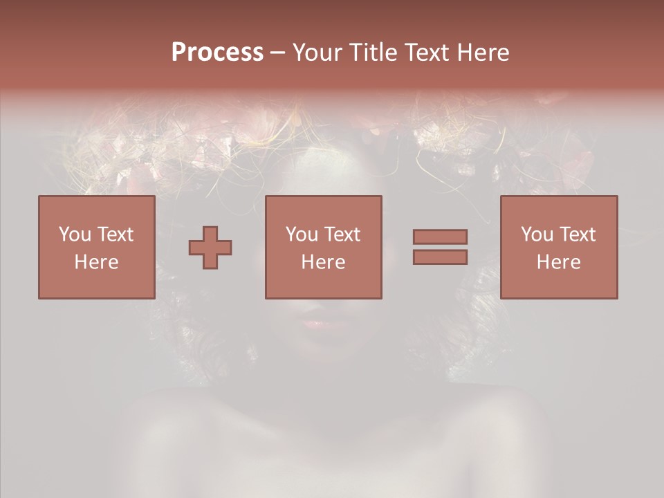 Shadow Hair Studio PowerPoint Template