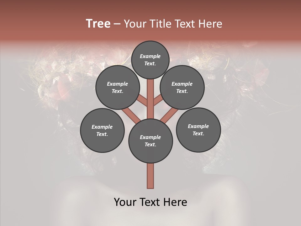 Shadow Hair Studio PowerPoint Template