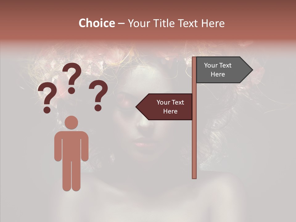 Shadow Hair Studio PowerPoint Template