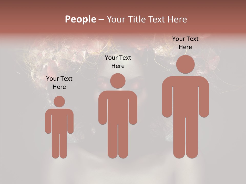 Shadow Hair Studio PowerPoint Template