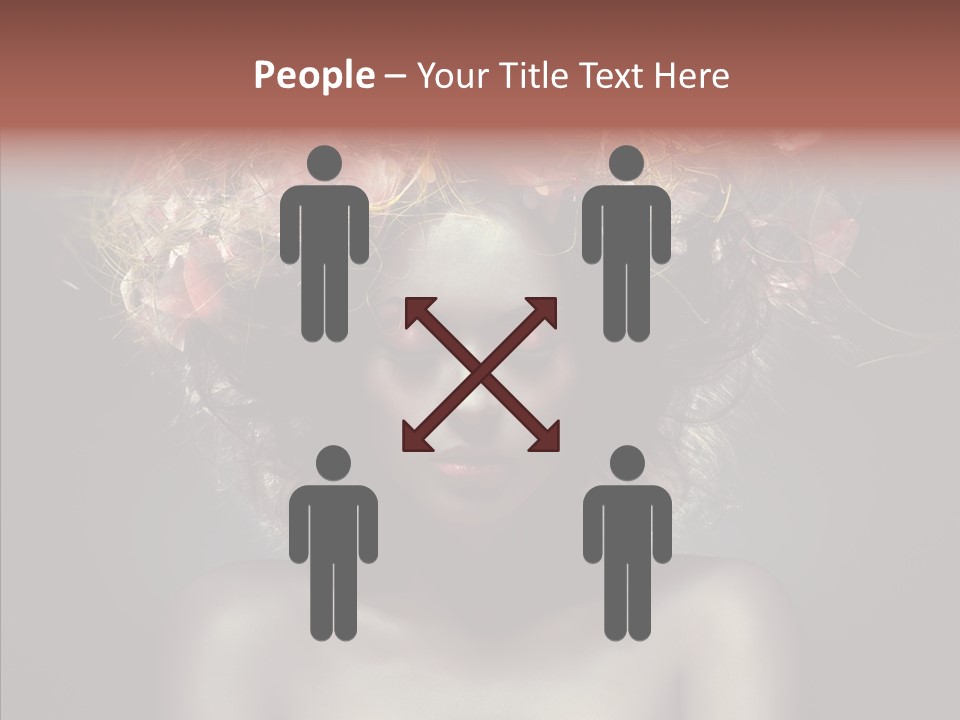 Shadow Hair Studio PowerPoint Template